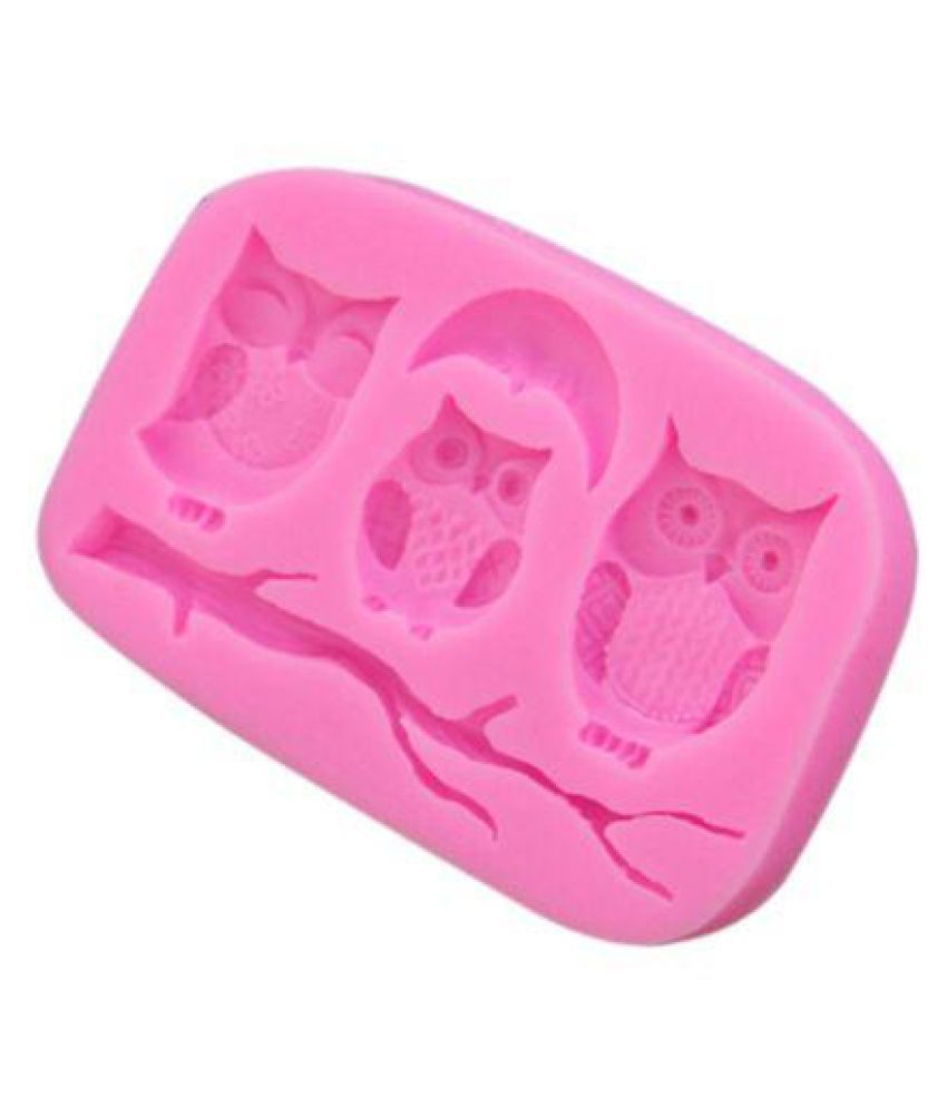 Owl And Tree Branch Design Diy Silicone 3d Cake Mold Fondant Decoration Mold Cake Cooking Tools Buy Online At Best Price In India Snapdeal