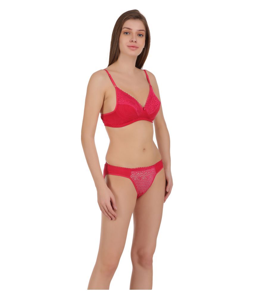 Buy Embibo Cotton Bra And Panty Set Online At Best Prices In India Snapdeal 5533