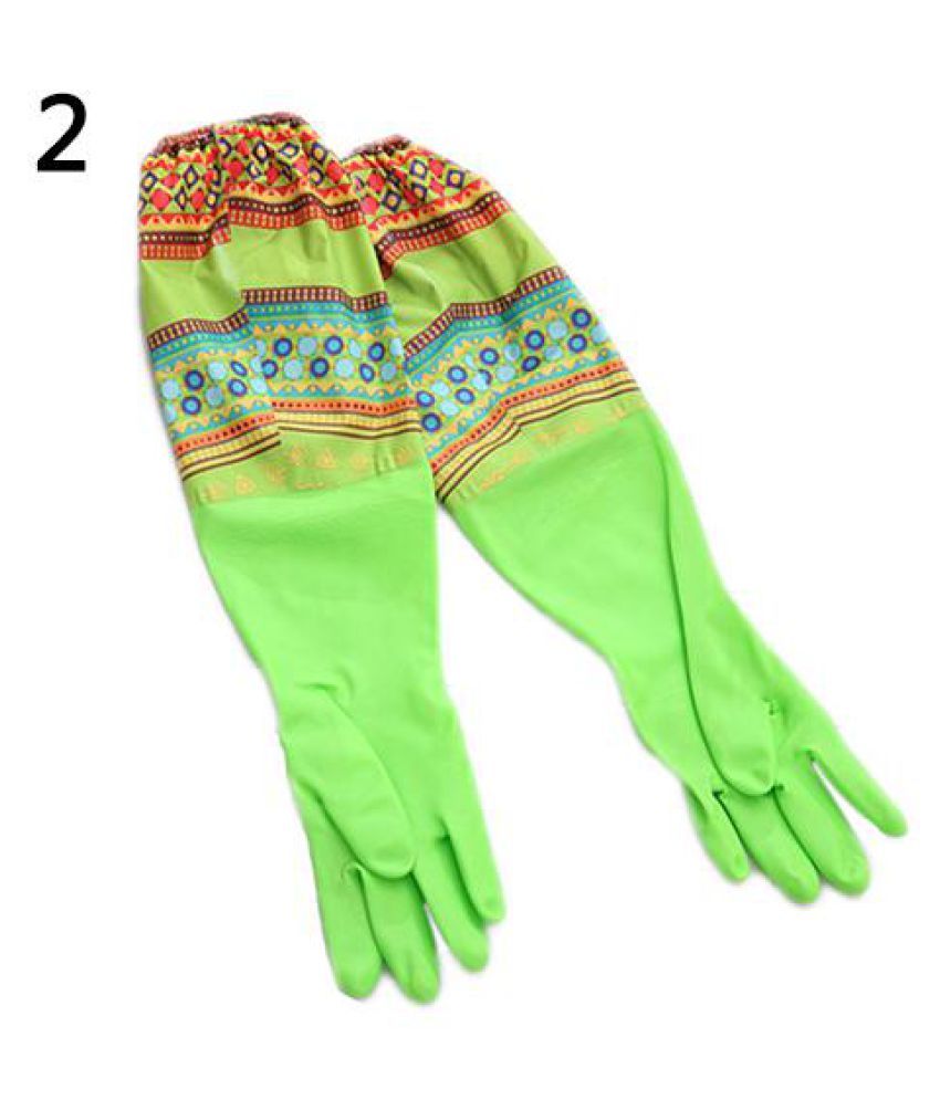 long sleeve washing up gloves