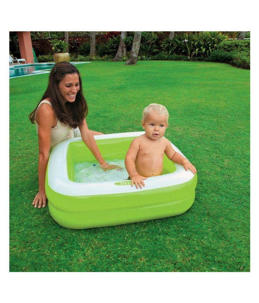 intex square baby pool