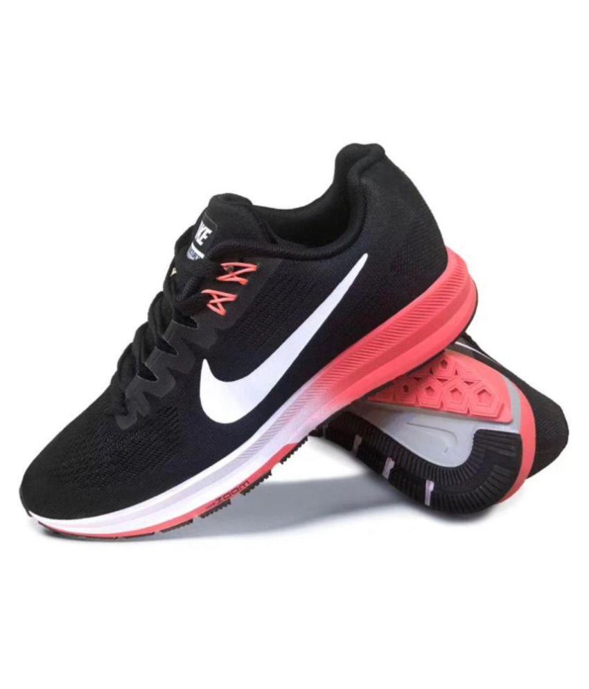 nike structure 21 black