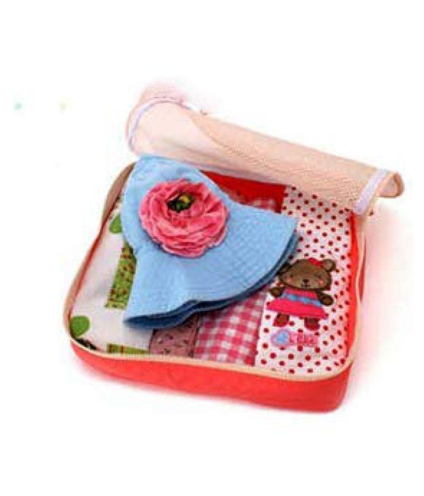 House Of Quirk Pink Portable 7 Set Travel Organizer Bag Buy House Of Quirk Pink Portable 7 Set