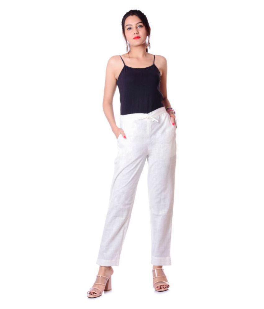 Buy Maa Laxmi Garments Cotton Casual Pants Online at Best Prices in ...