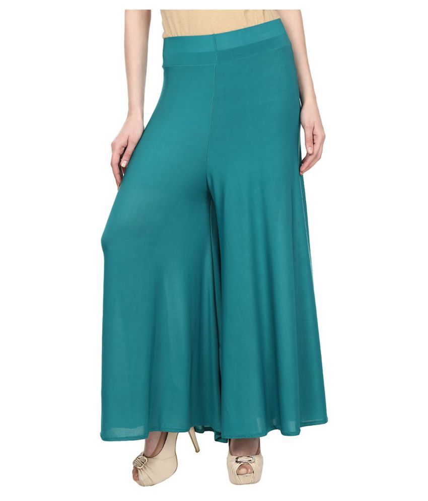 Buy Nikvik Satin Palazzos Online at Best Prices in India - Snapdeal