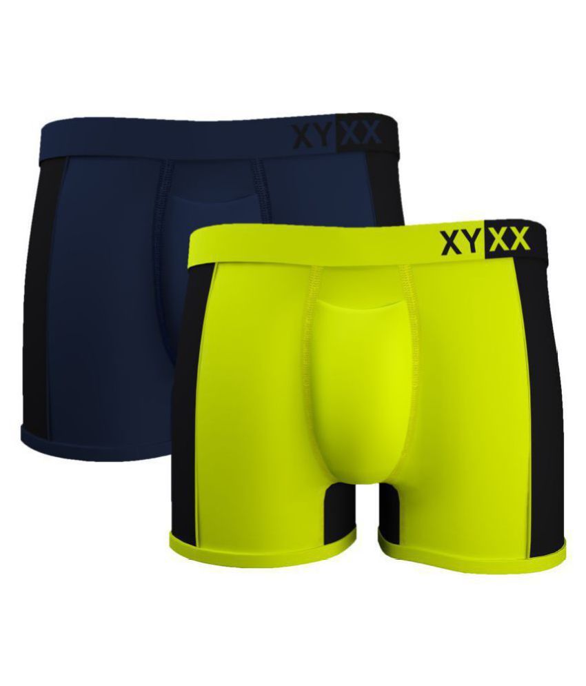     			XYXX Pack of 2 Modal Men's Trunks ( Multicolor )