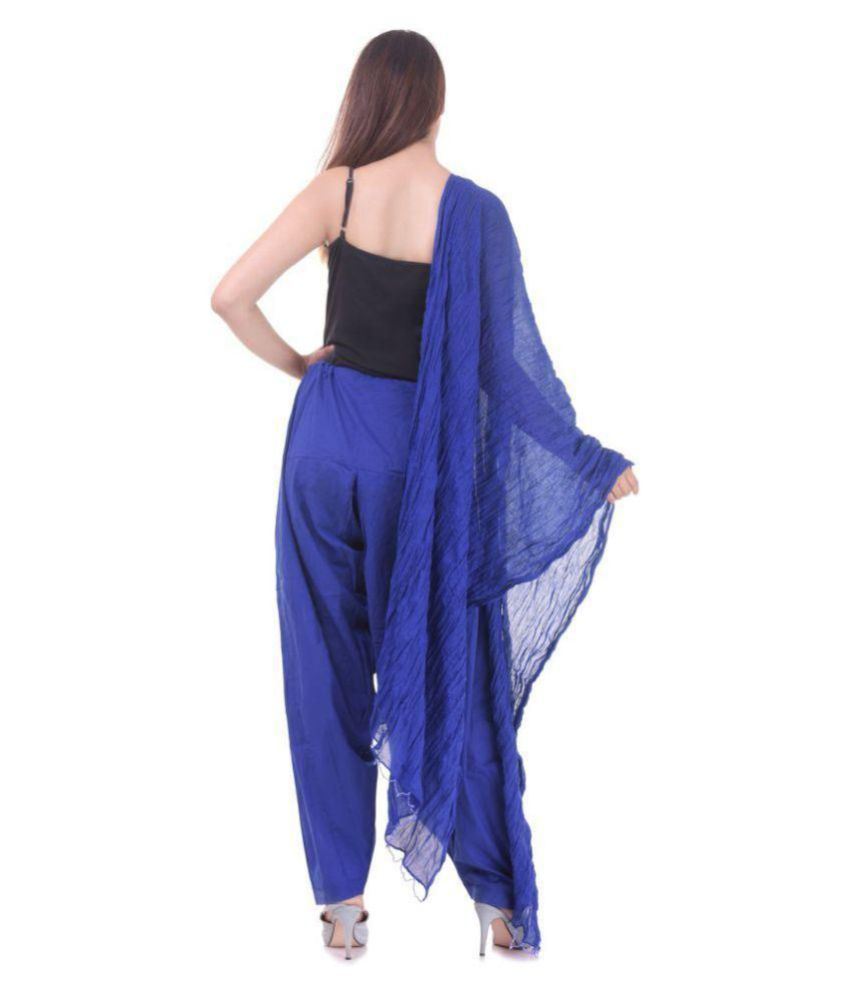 Real Bottom Cotton Single Patiala With Dupatta Price in India Buy