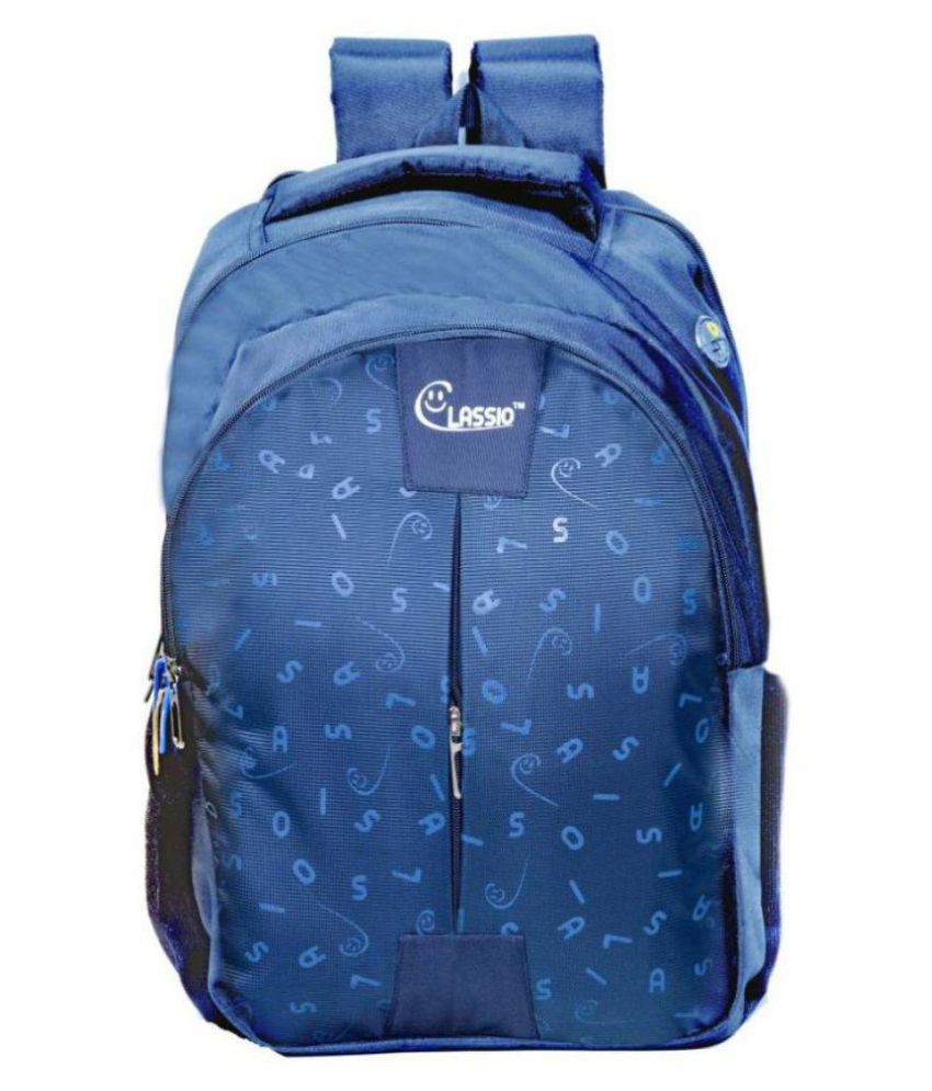 CLASSIO BAGS Blue School Bag 38 Ltr for Boys & Girls: Buy Online at Best Price in India - Snapdeal