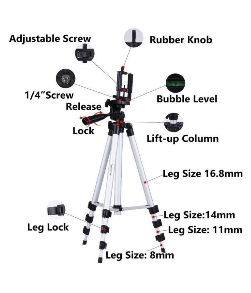 Head Kik tripod Tefeng TF- 3110 Tripod Price in India- Buy Head Kik