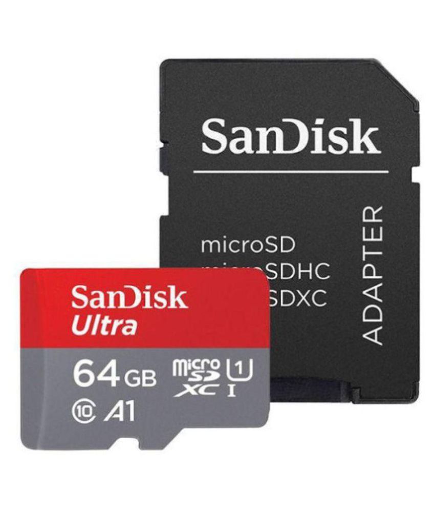 Sandisk 64gb Class 10 Microsdxc Memory Card With Adapter Sdsquar 064g Gn6ma 64 Gb Class 10 2058