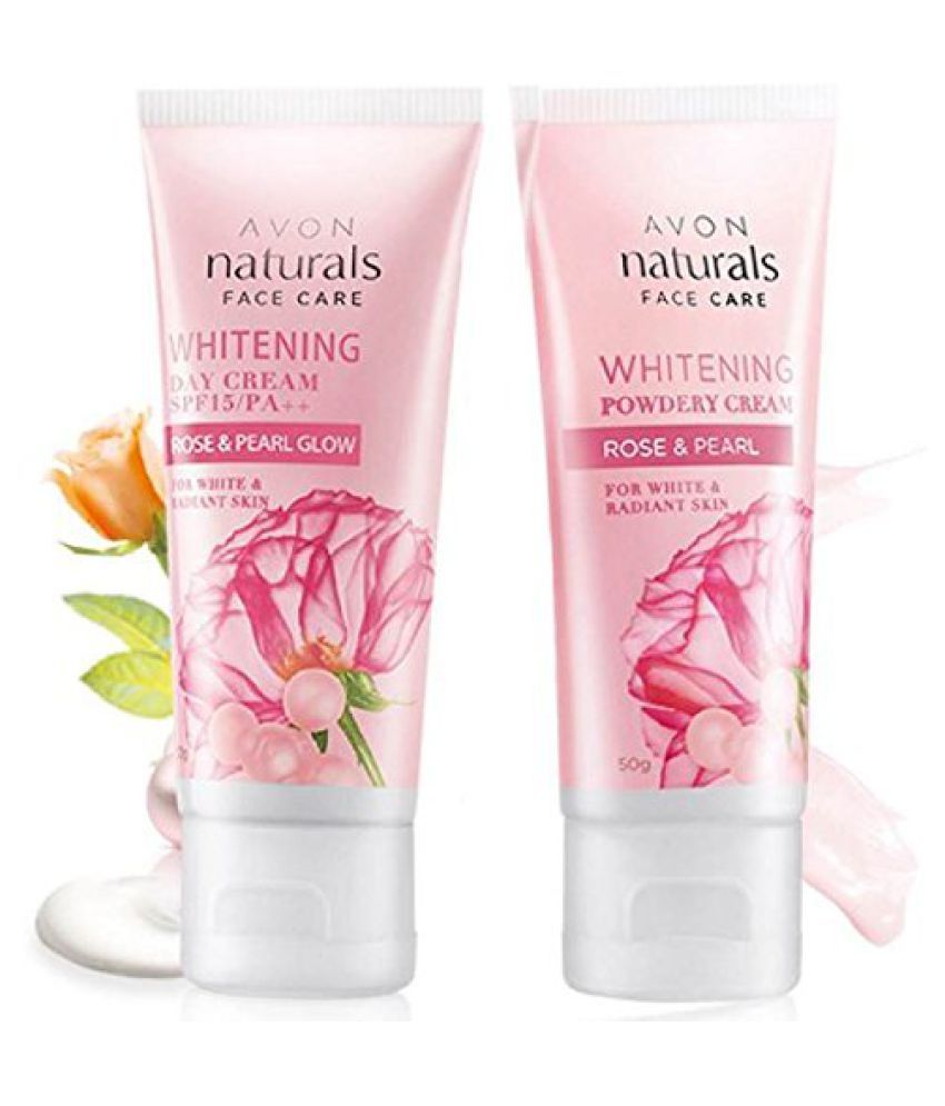 avon naturals face care whitening day cream