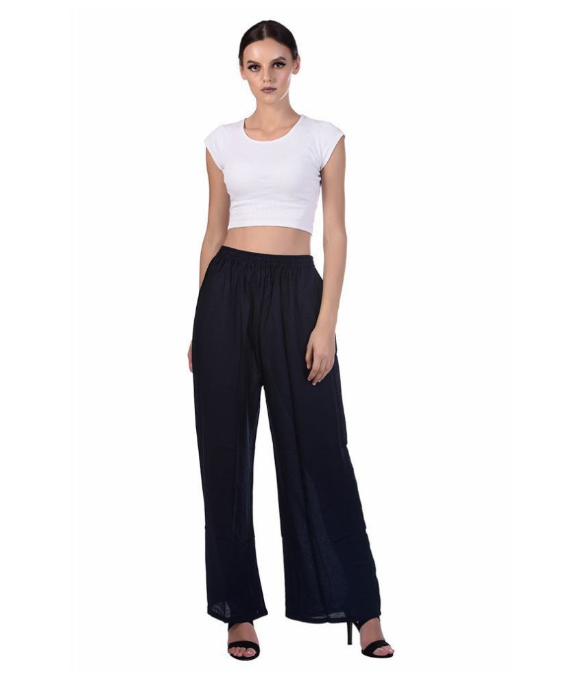 Buy Flyra Rayon Palazzos Online at Best Prices in India - Snapdeal