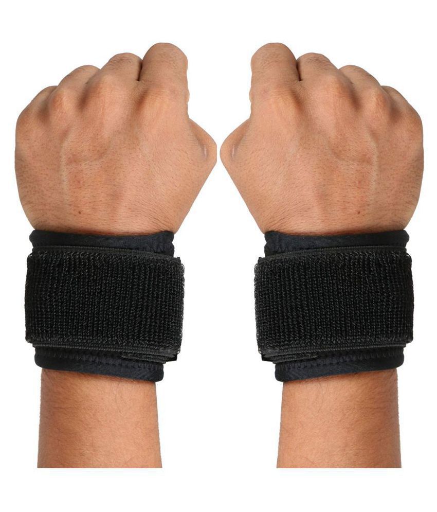 KD Fitness Wrist Support and Strap, One Size Adjustable Wrist Support