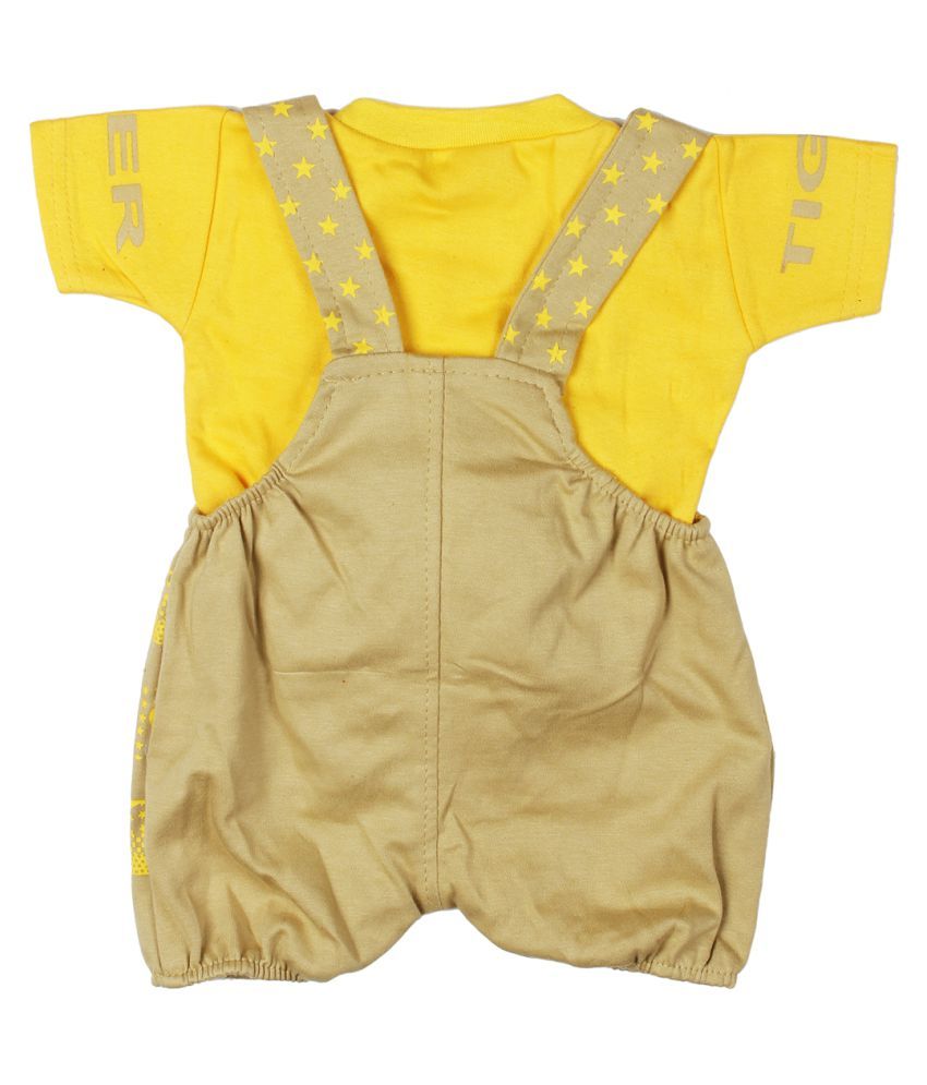 Unisex Baby Boy Girl Dungaree Set with T Shirt (StarTiger) Buy Unisex