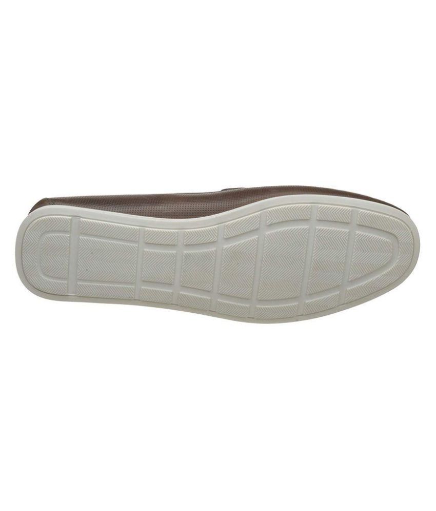 Louis Philippe Brown Loafers - Buy Louis Philippe Brown Loafers Online at Best Prices in India ...