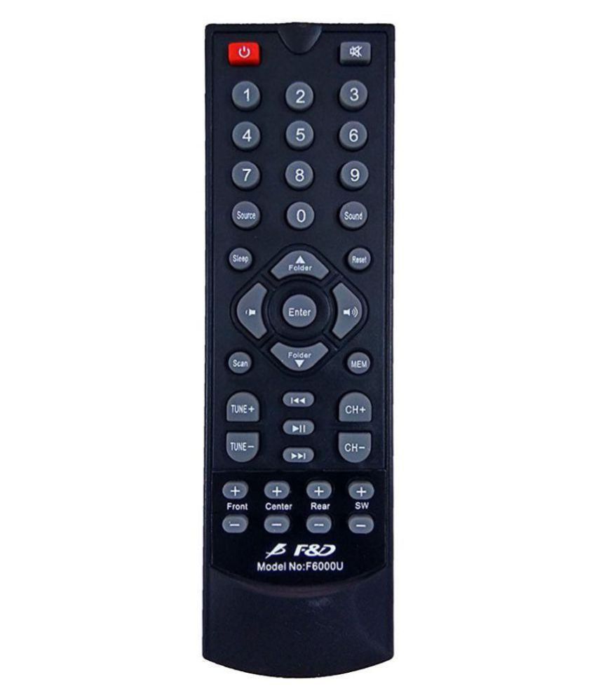     			MILLIMAX (F6000U) TV Remote Compatible with F&D Hometheatre