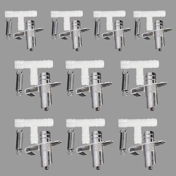 10 Rabbit Nipple Water Drinker Automatic Waterer Rodent Mouse
