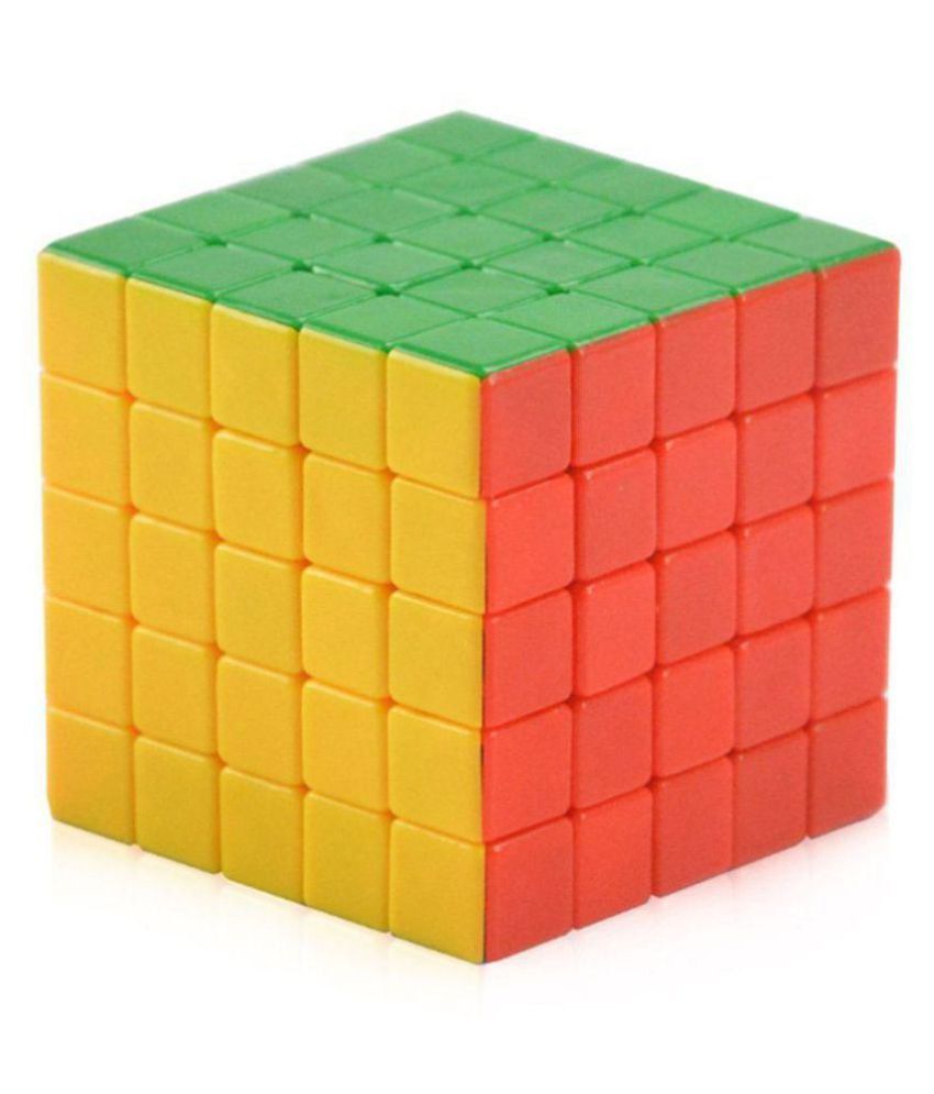 KITI KITS Speed Sticker less Rubik Cube Combo Set of 4 (5x5 , 3x3, 2x2