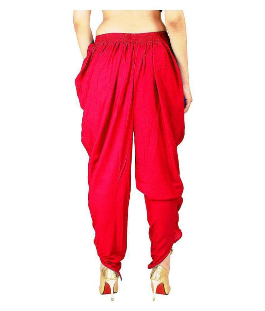 rayon dhoti pants