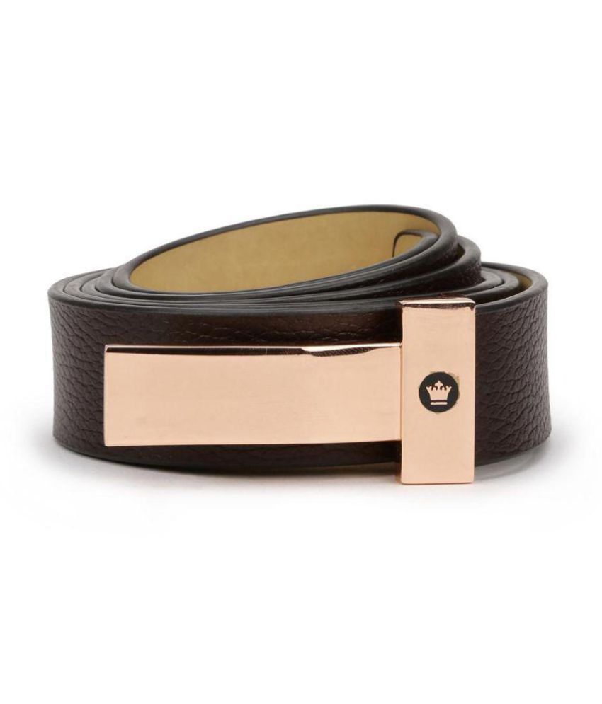 louis philippe belt Brown Leather Formal Belt: Buy Online at Low Price in India - Snapdeal
