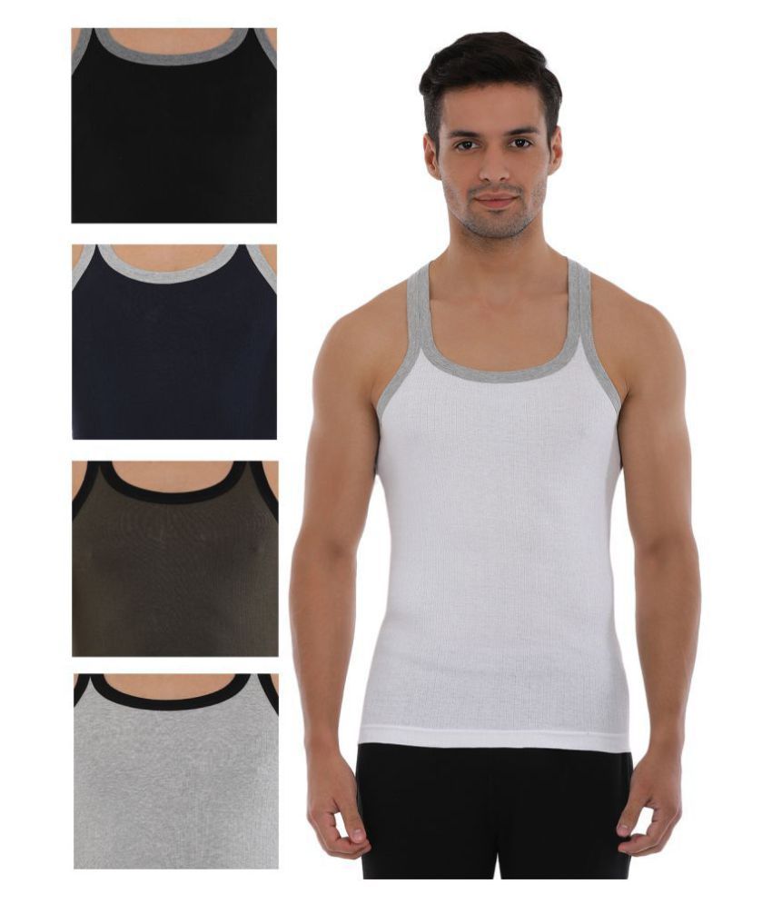 Macroman Multi Sleeveless Vests Pack of 3 - Buy Macroman Multi ...