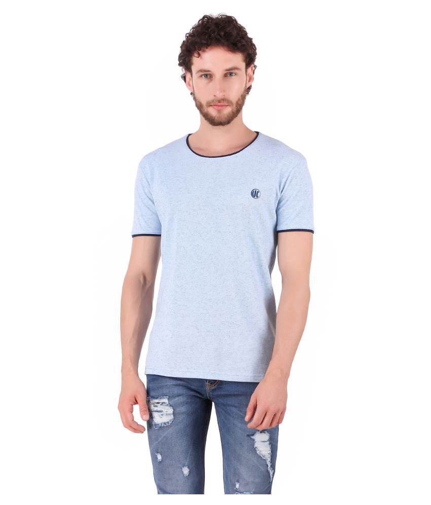     			URBAN COP Blue Half Sleeve T-Shirt
