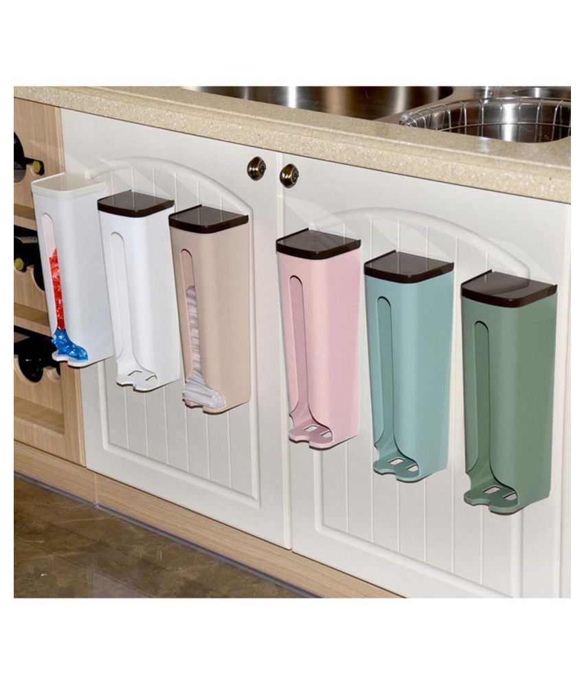 Buy Creative Kitchen Plastic Bag Storage Box WaL Hanging Shopping Bag  Storage Case Rack Online at Low Price in India - Snapdeal