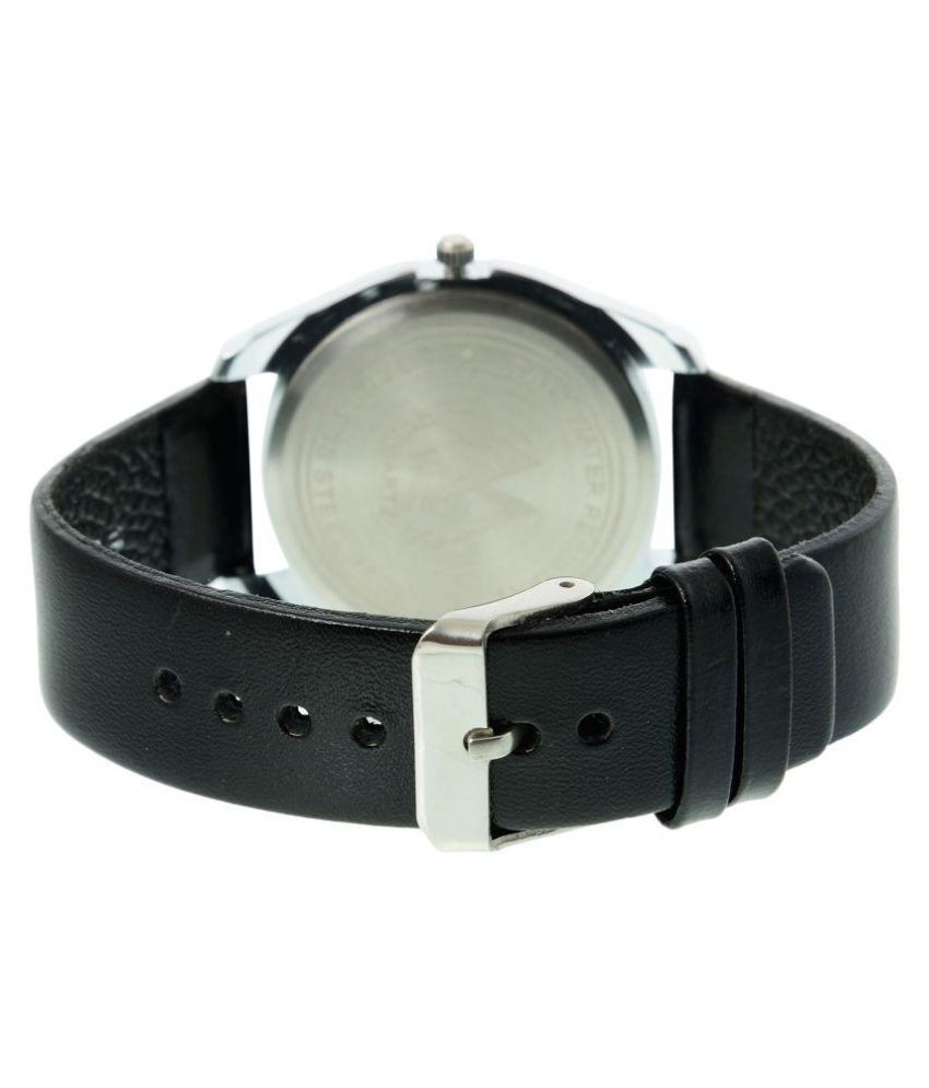 ex306 blue leather analog men's watch