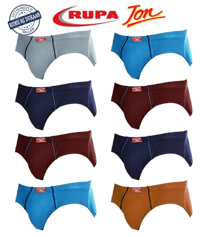     			Euro Multi Brief Pack of 8