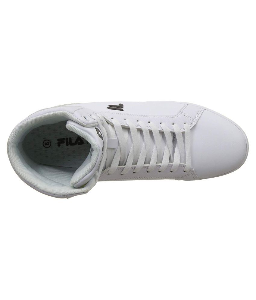 fila slip resistant shoes white