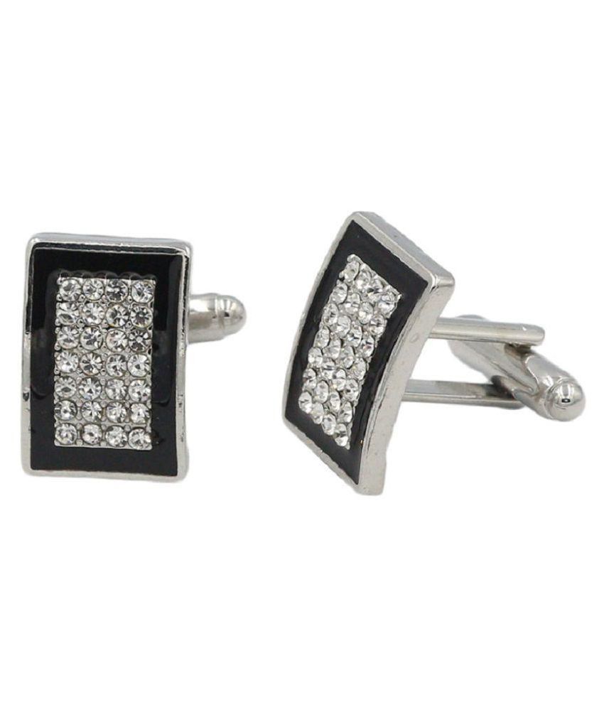 Black Square Cufflinks For Boy & Men: Buy Online at Low Price in India ...