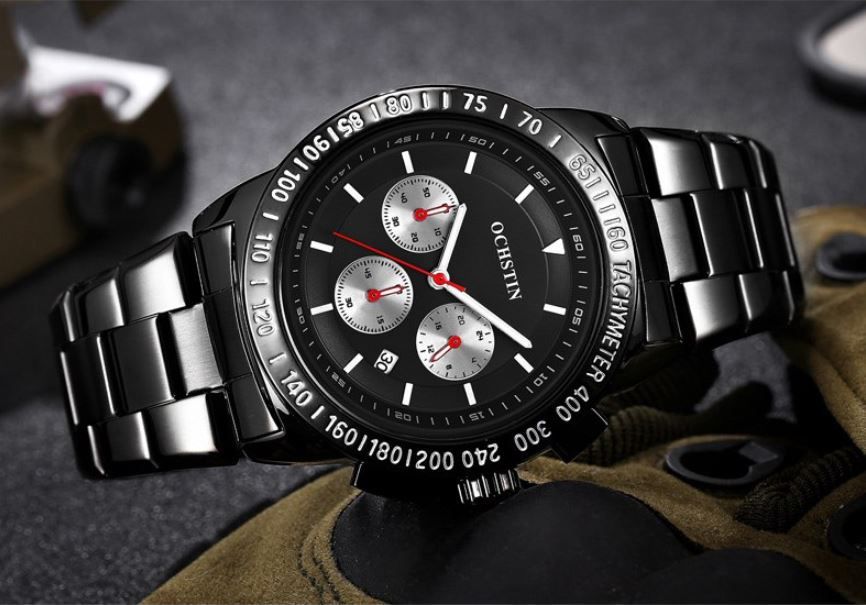 Ochstin Tachymeter Full Chronograph Stainless Steel Chronograph Men's Watch Buy Ochstin