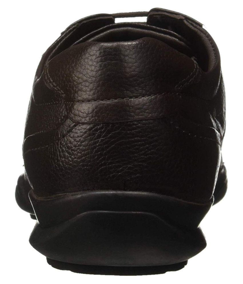 genuine leather hush puppies