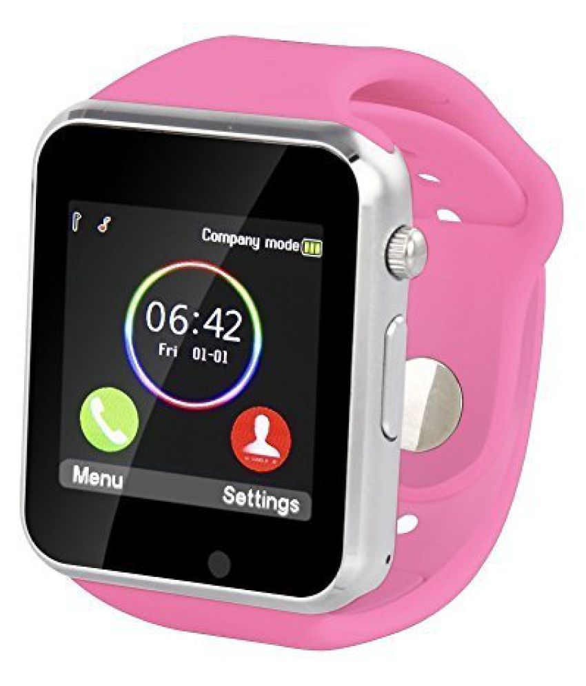 smart watch a1 pink
