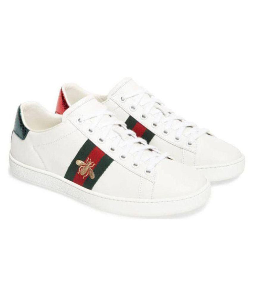 Gucci Gucci white Running Shoes White Buy Online at Best