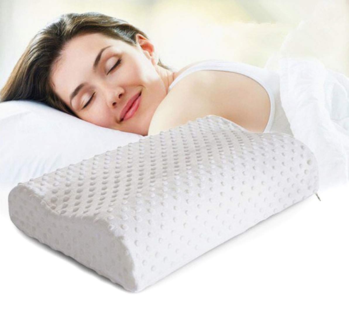     			YUTIRITI Single Memory Foam Pillow