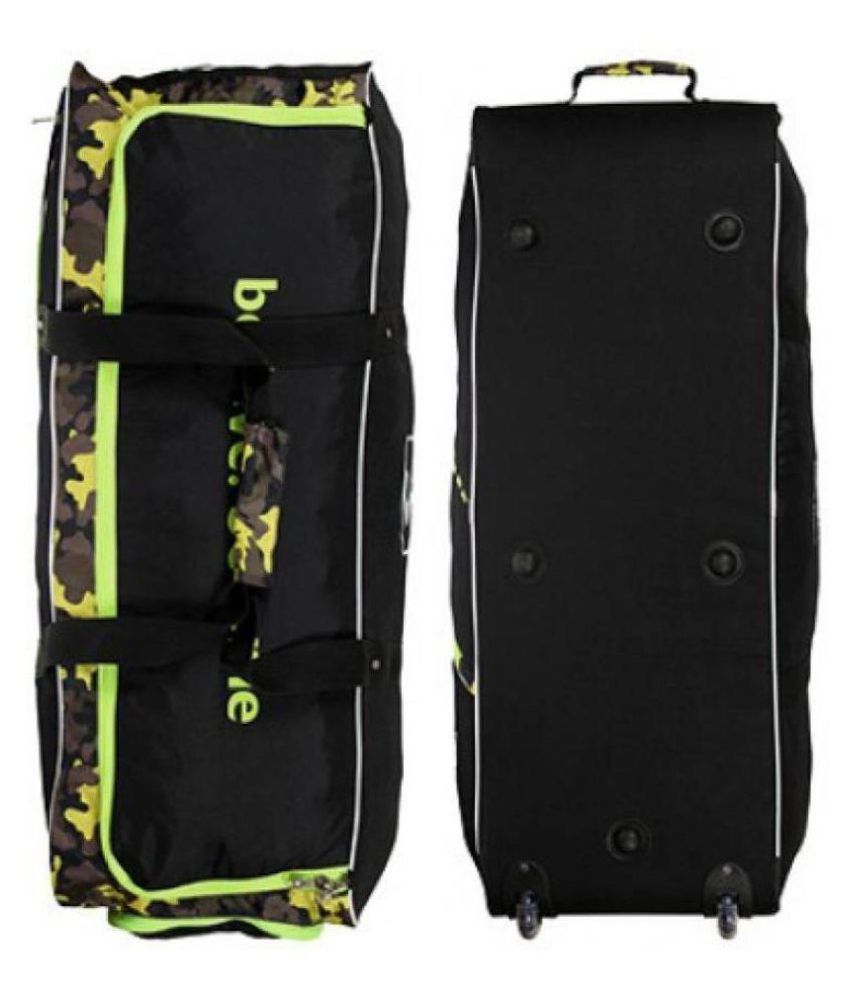 Millets Team Pak Kit Bag Wheelie(XL Black/Yellow) Buy Online at Best