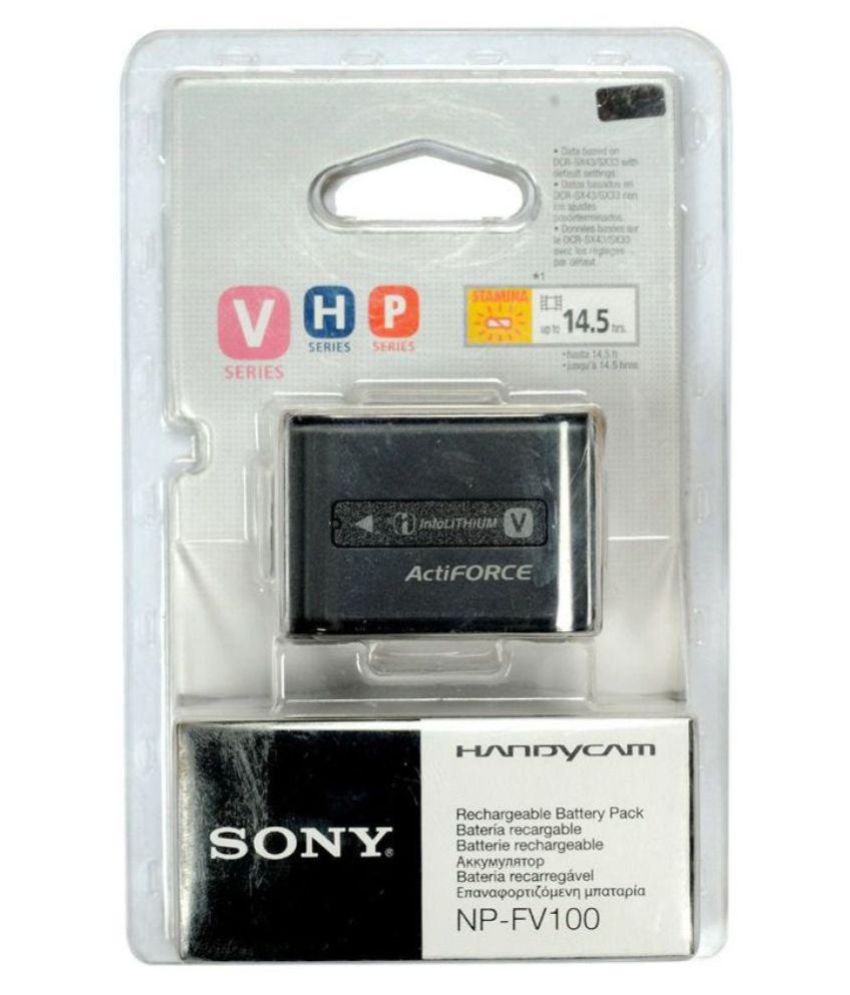 Sony NP FV100 3700 Rechargeable Battery 1