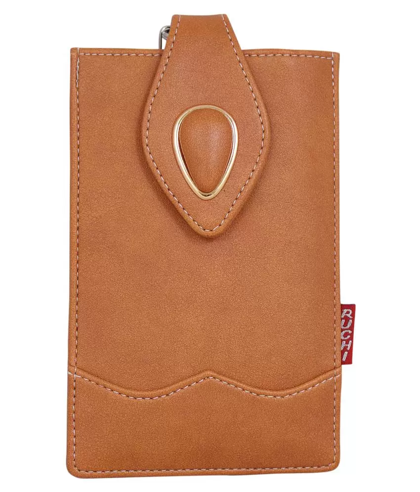 Tickles Brown Artificial Leather Handbags SDL028407631 1 72c01