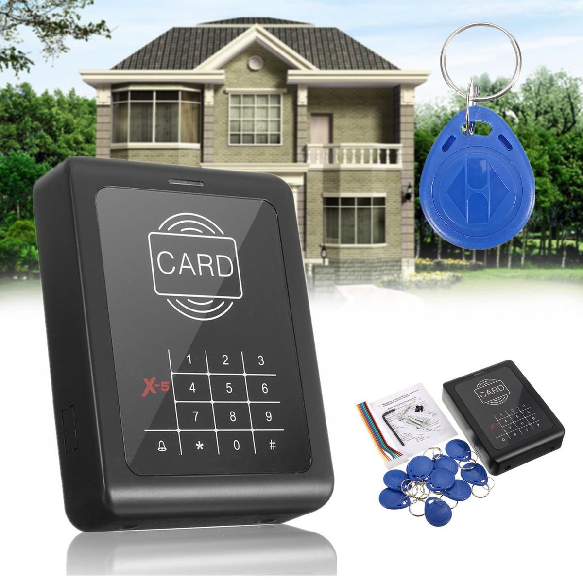 Buy RFID Entry Door Lock ID Card Access Control System Home Office Security +10 Keys Online at