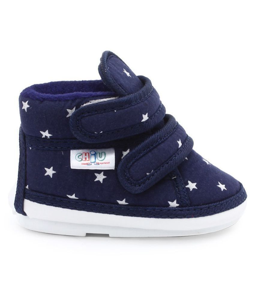 CHIU ChuChu Kids Blue Shoes With velcro For 2024 Months CHIU ChuChu Kids Blue Shoes With velcro For 2024 Months