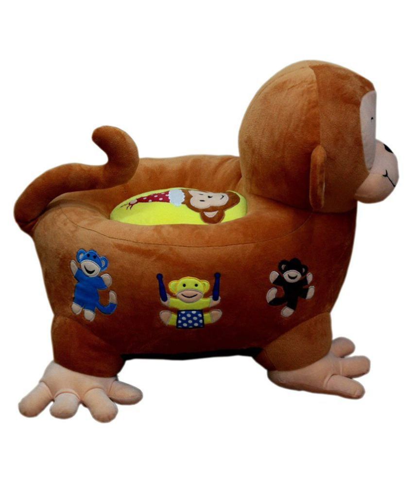 stuffed monkey chair