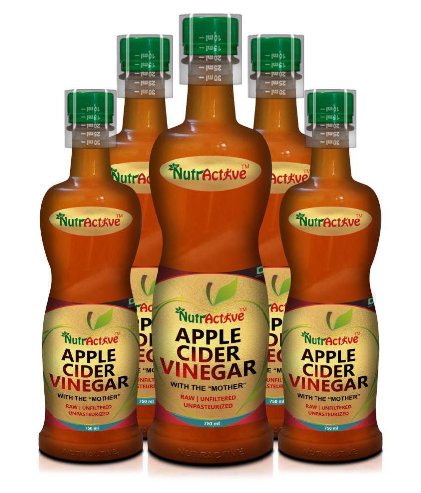     			NutrActive Apple Cider Vinegar 3750 ml Unflavoured Pack of 5