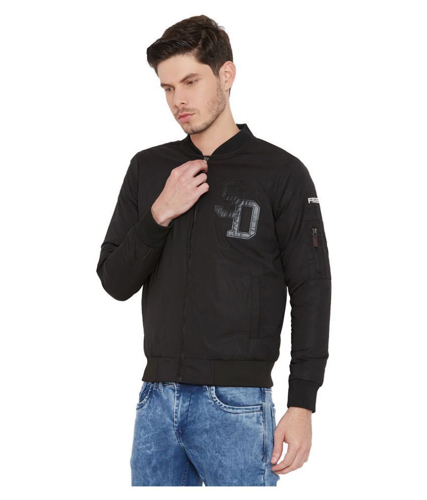 Duke Black Casual Jacket - Buy Duke Black Casual Jacket Online at Best ...