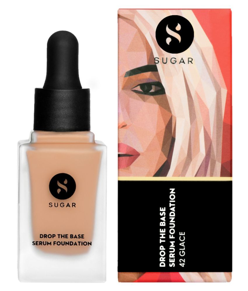 SUGAR Drop The Base Serum Foundation Liquid Foundation 42 Glace (Golden
