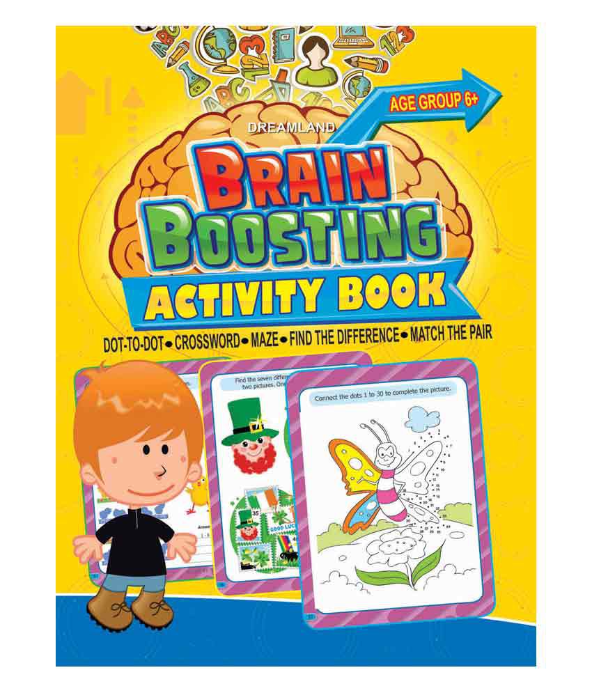 Brain Boosting Activity Book- Age 6+: Buy Brain Boosting Activity Book ...