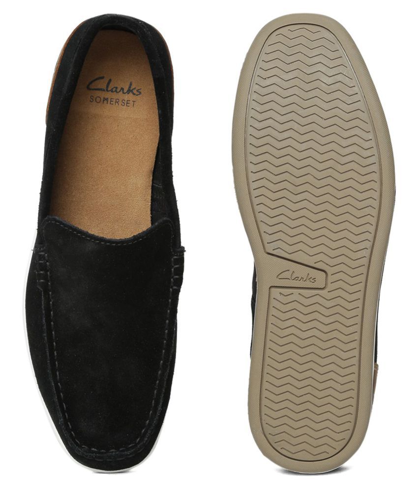 Clarks Black Loafers - Buy Clarks Black Loafers Online at Best Prices ...