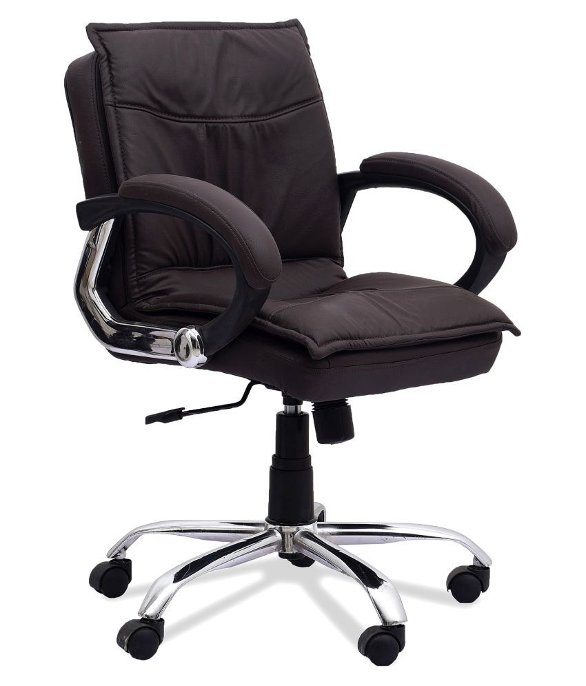 dzyn furnitures leatherette office executive chair