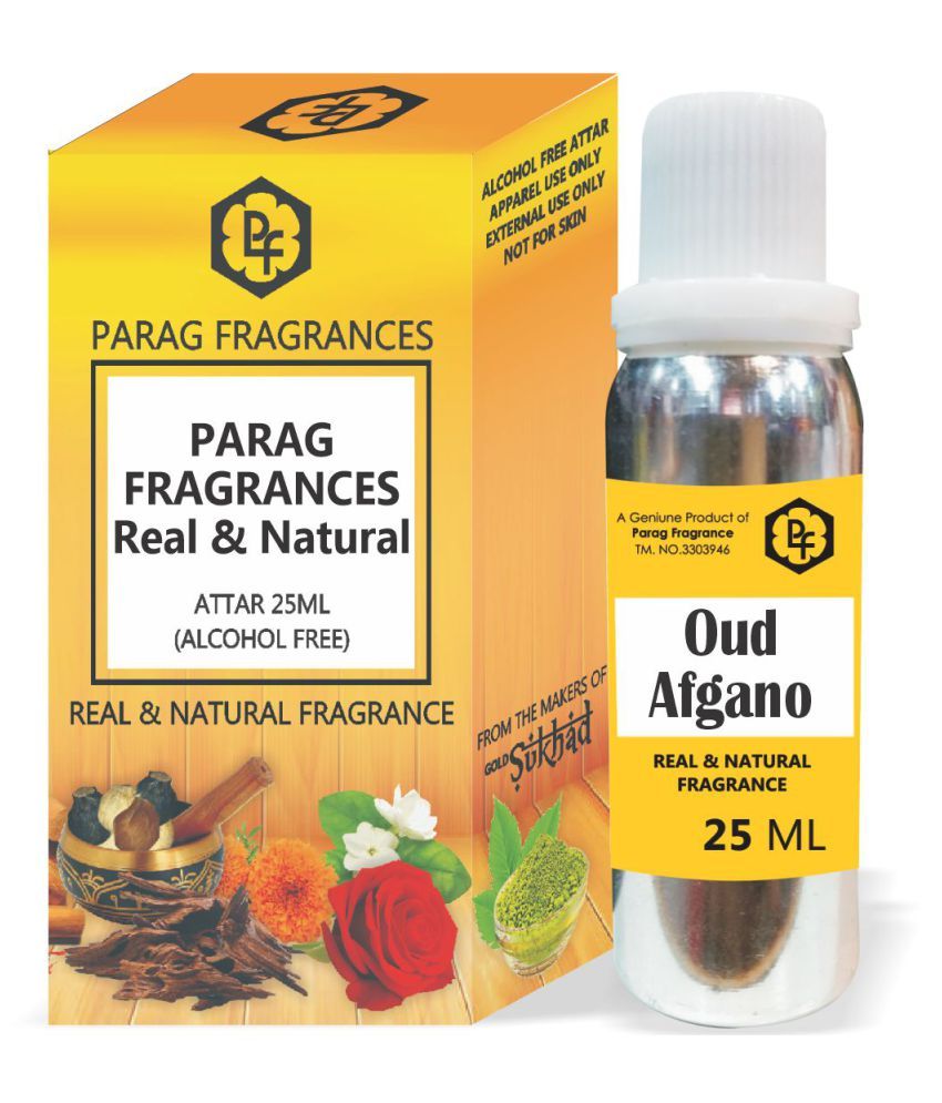 Parag Fragrances Oud Afgano Attar 25ml Value Pack Alcohol Free and Long Lasting Buy Parag