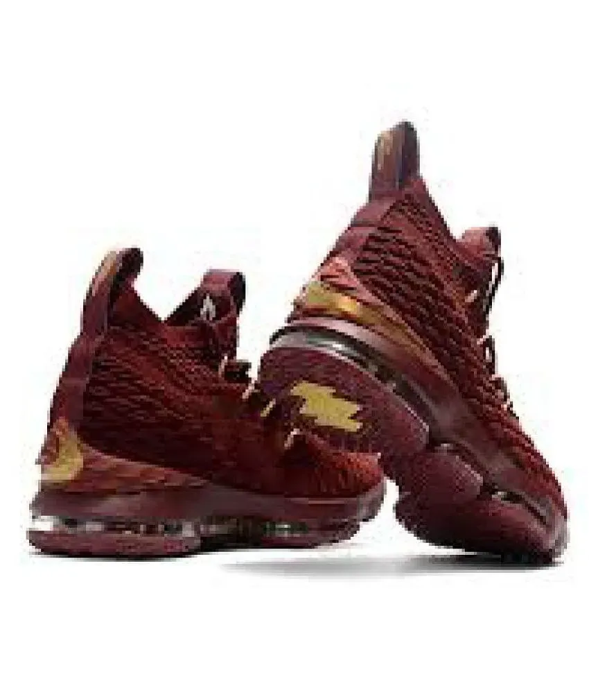 Maroon hot sale lebron 15