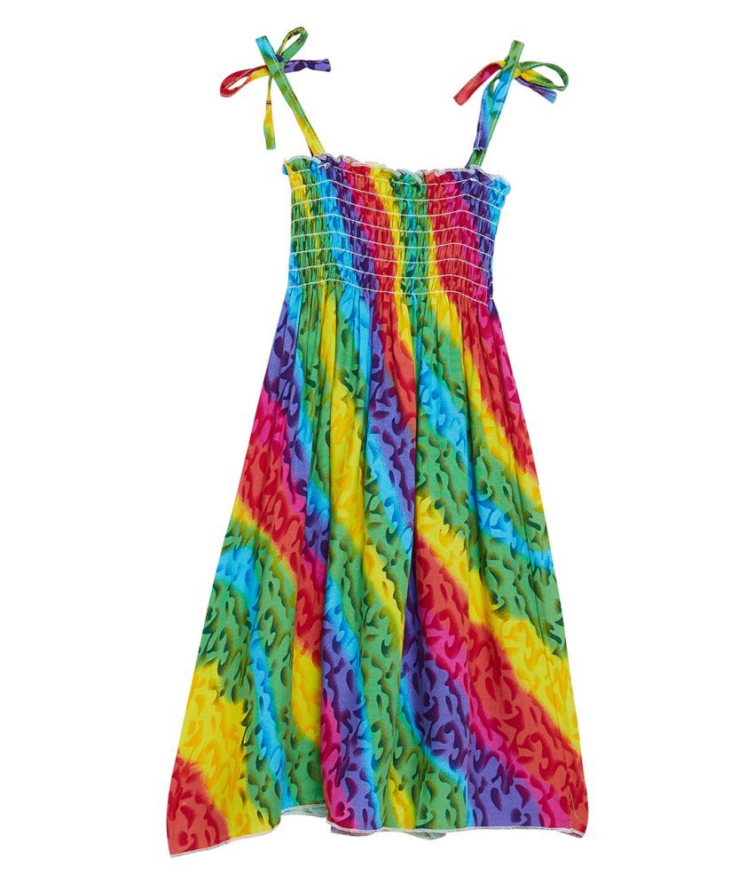 gathered frock design